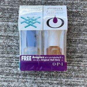 OPI Nail Envy Nail Strengthener and Avoplex Replenishing Oil NWT